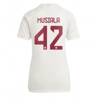 Fotballdrakt Dame Bayern Munich Jamal Musiala #42 Tredjedrakt 2023-24 Kortermet